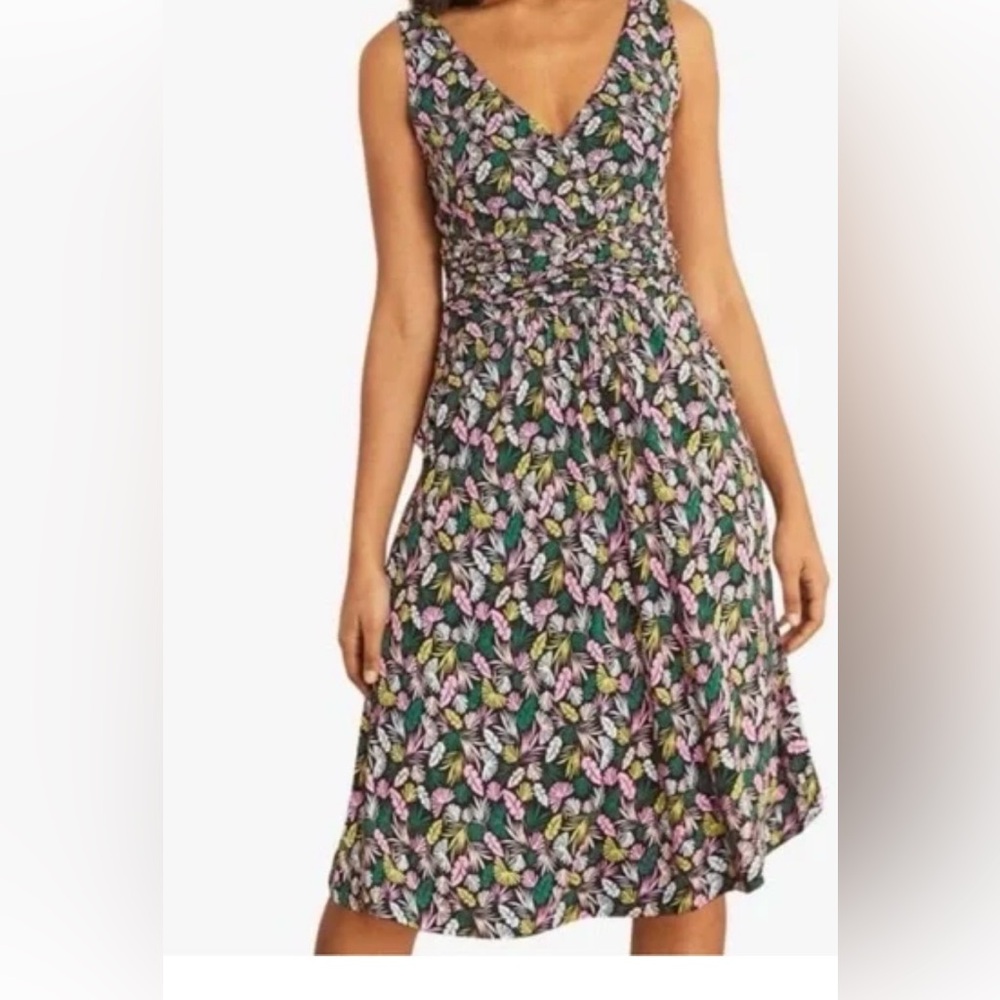 ECU-Boden- Women’s Effie V- Neck Jersey Dress. Size 8P